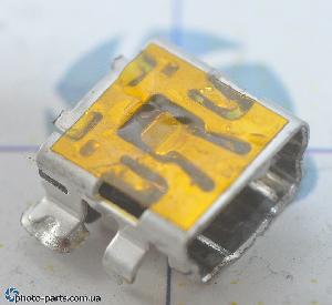 Гнездо USB Canon врезной (mini usb, 5pin), б/у